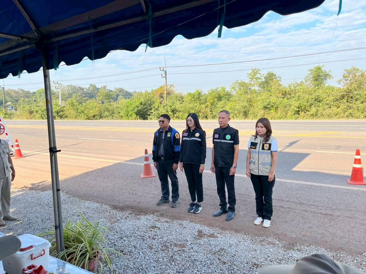 องค์การบริหารส่วนตำบลพระธาตุบังพวน เปิดศูนย์ปฏิบัติการป้องกันและลดอุบัติเหตุทางถนนช่วงเทศกาลกาลปีใหม่ พ.ศ.2569