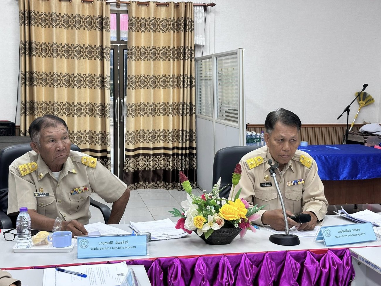 การประชุมสภาองค์การบริหารส่วนตำบลพระธาตุบังพวน สมัยสามัญที่ 2 ครั้งที่ 2/2569 ณ ห้องประชุมองค์การบริหารส่วนตำบลพระธาตุบังพวน