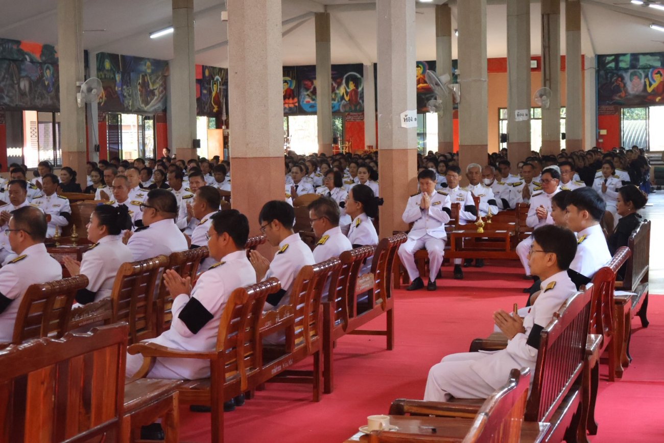 พิธีบำเพ็ญกุศลสตมวาร (100 วัน)  เพื่ออุทิศถวายพระราชกุศล สมเด็จพระนางเจ้าสิริกิติ์ พระบรมราชินีนาถ พระบรมราชชนนีพันปีหลวง